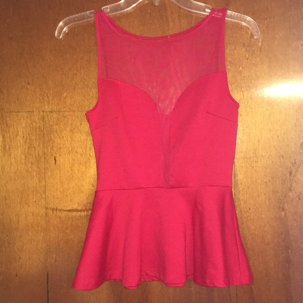 Peplum blouse